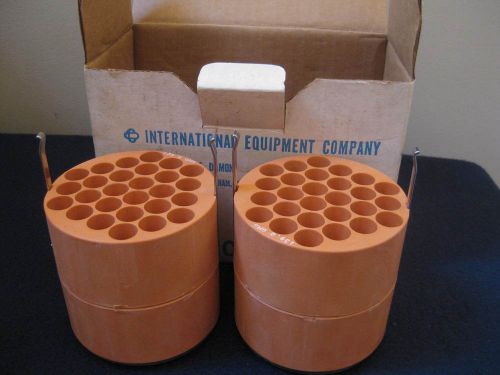 A Box of IEC Centrifuge Swing Rotor Bucket Adapter 27 place 139.0 GMS, 25727