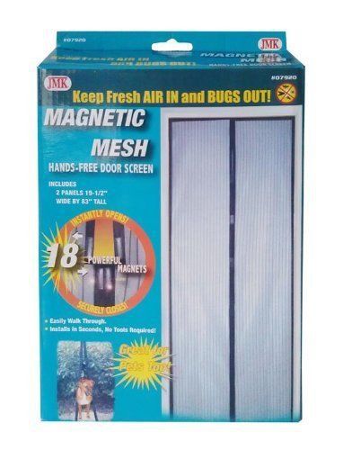 IIT 07920 Magnetic Mesh Hands-Free Door Screen