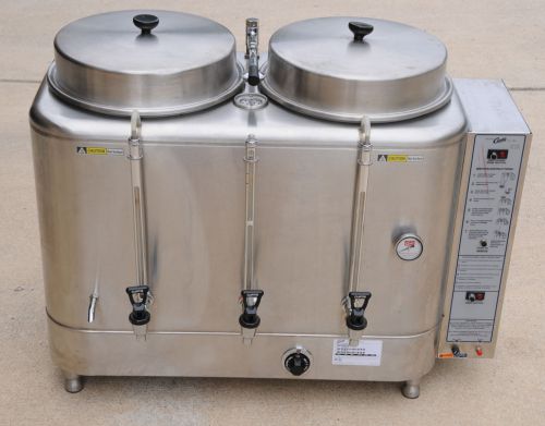 Curtis ru-600 twin 6 gallon automatic coffee urn used ru-600-12 for sale