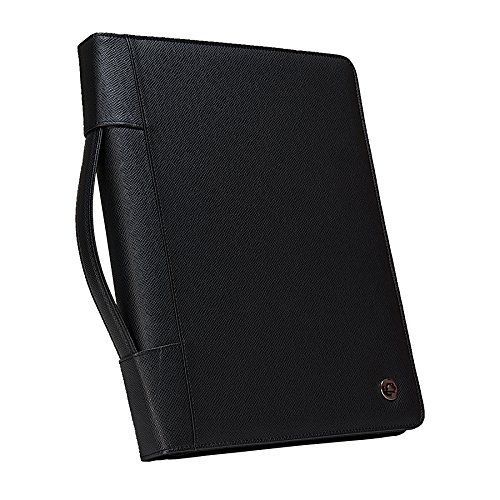 Case-it Executive Zippered PadFolio with Removable 1-Inch Binder, Handle and