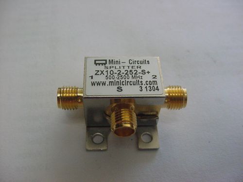 1x Mini-Circuits ZX10-2-252-S+ Power Splitter / Combiner 500-2500 MHZ