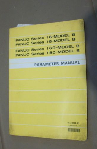 Fanuc B-62450E/02 Parameter Manual - Used