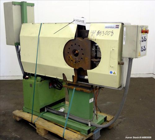 Used- Reproduc 75mm Hydraulic Screen Changer, Model PPS 08001. Includes controls