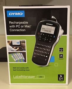 Dymo Label Manager 280 Label Maker Rechargeable With Pc Or Mac Connection#LMR-28
