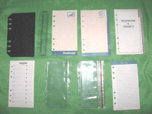Compact ~ 1 year undated tab page lot day runner planner fill franklin covey 632 for sale