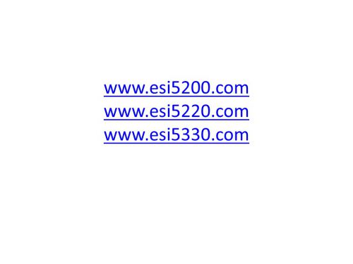 ESI 5200 LASER DRILLING SYSTEM - FOR PARTS ONLY