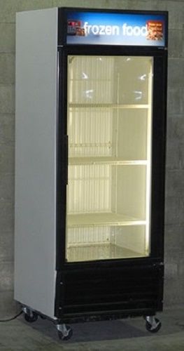 Used True Single Glass Door Freezer Merchandiser