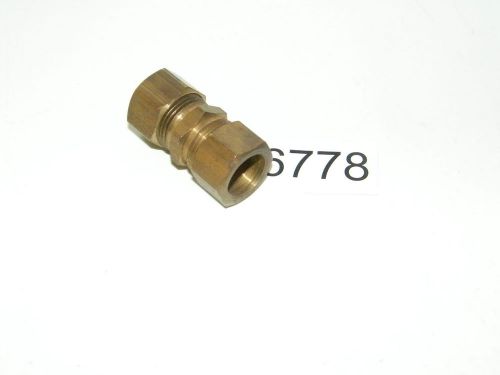 5/8&#034; od tube brass compression union for sale
