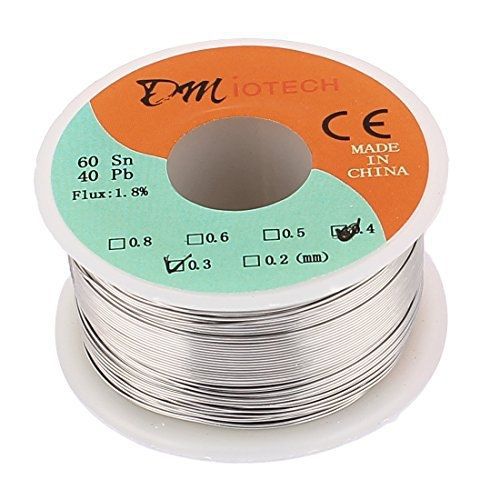 DMiotech? 0.3mm 100G 60/40 Rosin Core Tin Lead Roll Soldering Wire
