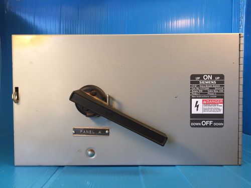 Siemens ITE V7F3204 200Amp 240V 3P Panel Board Switch w Mounting Hardware