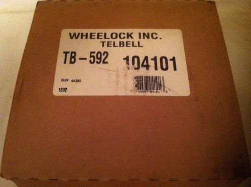 VTG. WHEELOCK TELBELL TB 592