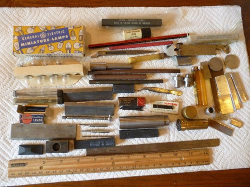 LOT OF MIXED MACHINIST TOOLS FOR ENGINEER