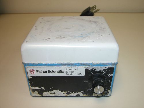 Fisher Scientific Thermix Stirrer Model 120M, tested &amp; works, w ring stand clamp