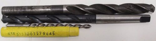 Set of (15) Cle-Forge, Morse, Chicago Latrobe 022005 HS Twist Taper Drill Bit