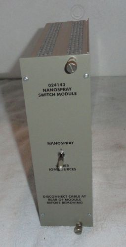 EG&amp;G ORTEC NIM BIN NANOSPRAY Switch Module 024143 for 4001A BIN &amp; 4002D power