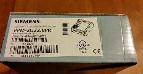 New Siemens Digital Point Pickup Module BACnet MS/TP  PPM-2U22.BPR pick up