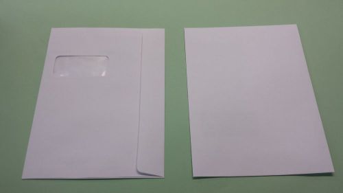 UNBELIEVABLE SALE !!!  9&#034; X 12&#034;  BOOKLET ENVELOPES  WITH WINDOW !!!