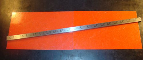 STARRETT 498 Low Carbon Flat Stock, 5/16&#034; x 3/4&#034;, 24&#034; OAL, 54951 /IT4/ RL