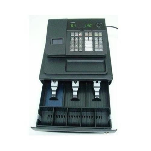 NEW Casio Cash Register 140-CR 5 Departments 4 Tax Rates 8 Clerks