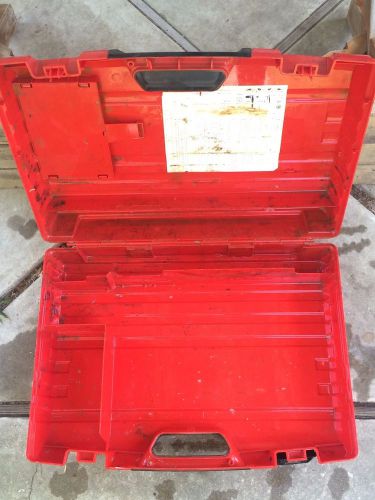 HILTI TE 56 Rotary Hammer Drill -- Empty Case --Solid, HEAVY DUTY- fits TE 60 46