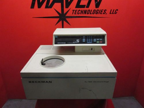 Beckman Coulter TL-100 Tabletop Refrigerated Ultracentrifuge Microprocessor