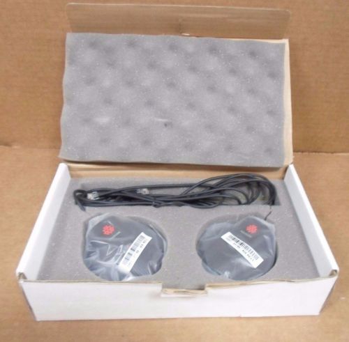 Polycom Soundstation 2 EX Expansion Microphones Mics (2200-16155-001) NEW