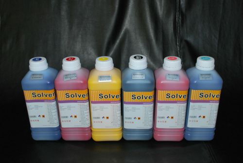 Eco Solvent ink for Dx4-Dx5 Printhead Roland Mimaki Muton (6 Liters). US Seller.