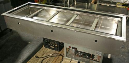 Advance tabco refrigerated drop in 5 well cold buffet insert for sale