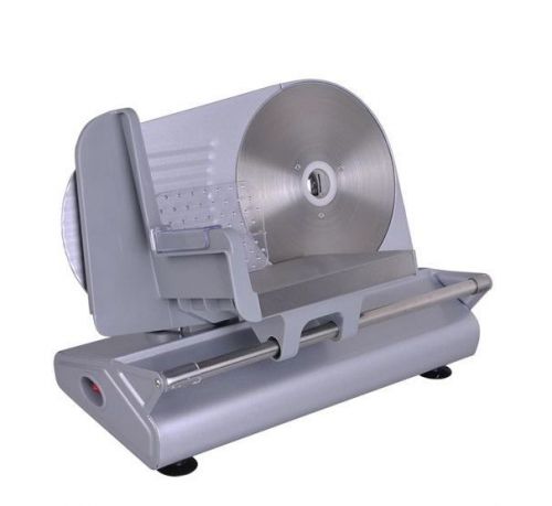New 8.5&#034; Blade 150W Electric Stainless Steel Meat Slicer Cutter Deli Fruit Food