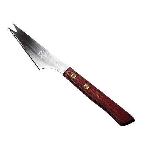 Co-rect bk74, stainless steel forked knife wooden handle for sale