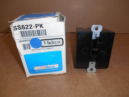 Selecta SS622-PK on/off/on Toggle Switch