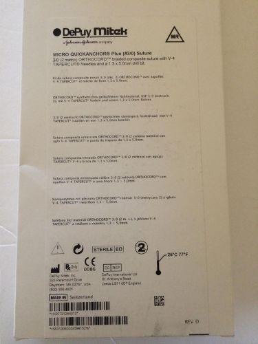 DePuy Mitek Micro QuickAnchor Plus Ref# 212843