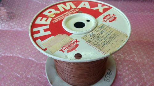 Thermax 100 Feet Silver-Plated Teflon Wire AWG 26 Brwon