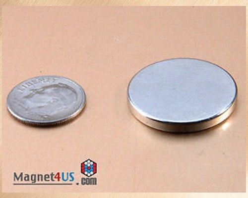 4pcs Super Strong Neodymium Rare earth Magnet Disc for sale 1&#034; dia x 1/8&#034;thick