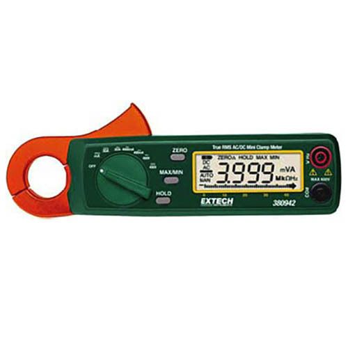 Extech 380942 clamp meter + dmm mini 30a ac/dc true rms for sale