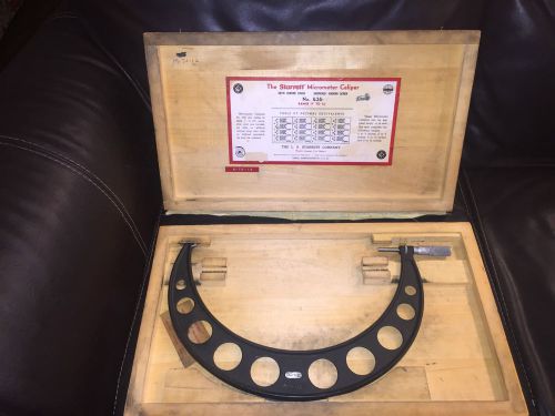 STARRETT NO. 436 11-12&#034; OUTSIDE MICROMETER