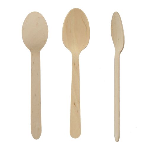 Envirolines Heavy Weight Disposable Wooden Spoons, Case of 1000