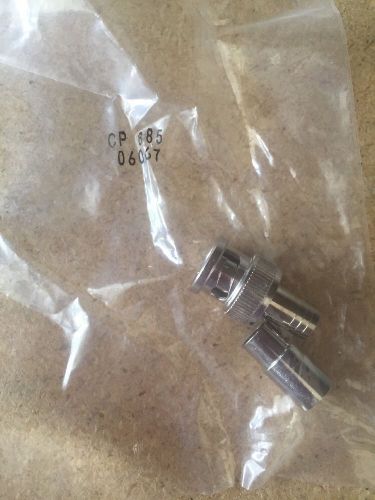 Lot Of 54 - 2-PIECE BNC CRIMP PLUG CONNECTOR - RG-6 - CP885  *NEW*