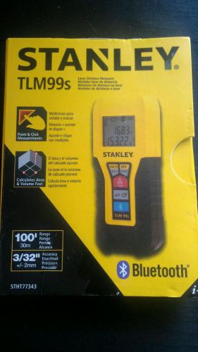 Stanley STHT77343 TLM99s Bluetooth Laser Distance Measurer area and volume