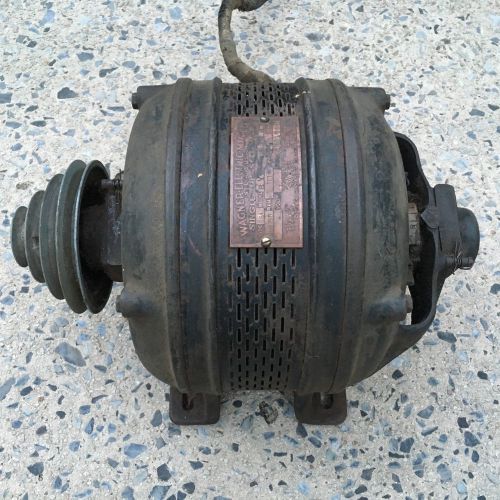 Vtg 1903 wagner electric motor 1phase 1/2hp 110volt 1750rpm for sale