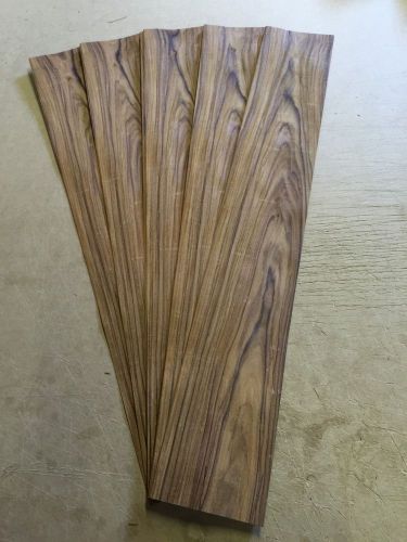 Wood Veneer Rosewood 5x36 20Pcs Total Raw Veneer  &#034;EXOTIC&#034; RW9 6-16-16