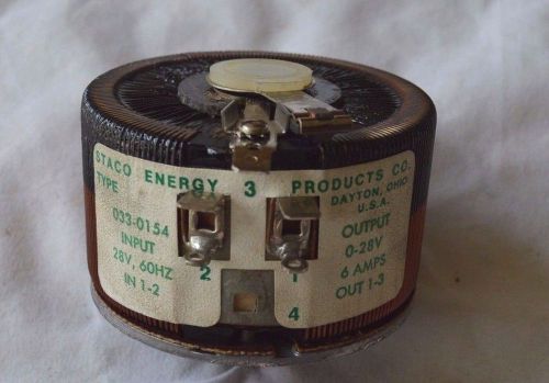 STACO ENERGY PRODUCTS CO. 221-KN VARIABLE TRANSFORMER ( 2, T)