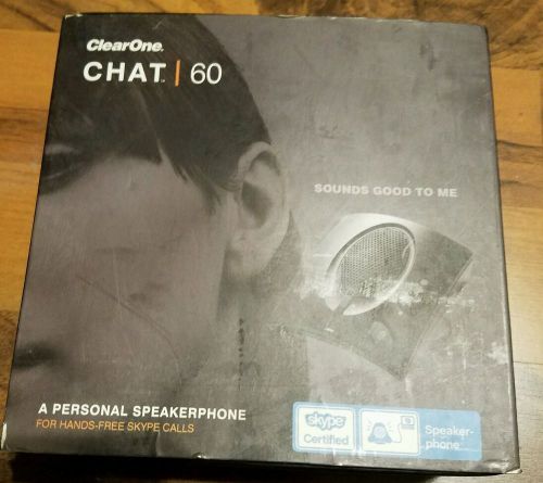 ClearOne 910-159-251 CHAT60 USB Personal Speakerphone HDConference Skype PC