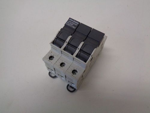 ALLEN-BRADLEY 1492-FB3C30 SER. B FUSE HOLDER 30A 3-POLE - USED - FREE SHIPPING