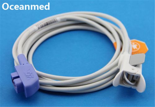 Oximetry probe spo2 sensor pediatric finger clip criticare 1563-10d, 6pin 3m/9ft for sale