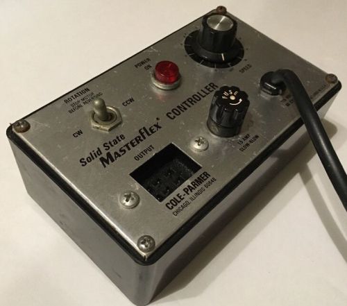 Cole-Parmer Solid State Masterflex Speed Controller