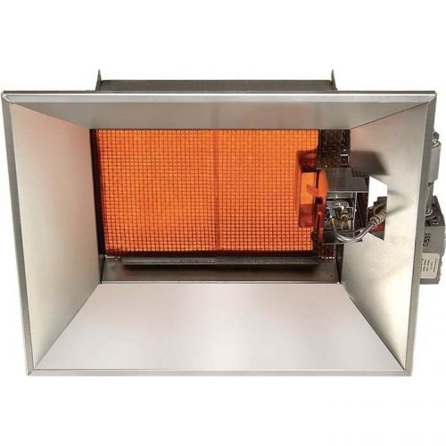 Infrared propane heater - 52,000 btu - 1,500 sq ft - standing pilot - ceramic for sale