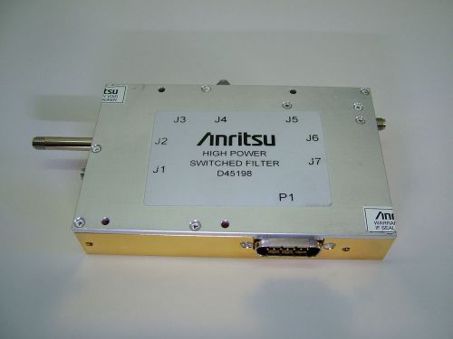 ANRITSU D45198 Switched filter High power for MG Signal Generator