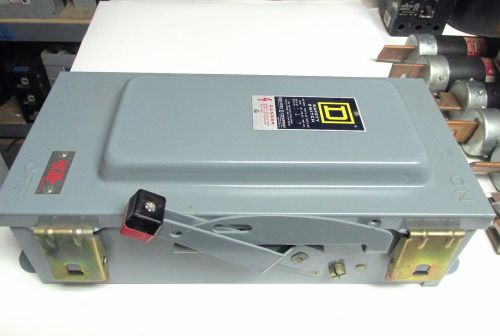 NIB.. Square D 60A Safety Switch 2P, 240V, Fusible NEMA 3R Cat# H222AWK . VX-201