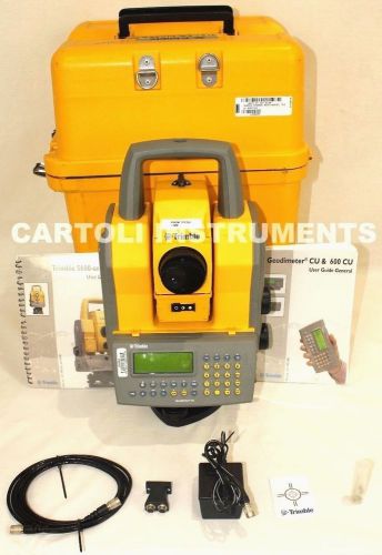 Trimble 5605 robotic total station system with geometer 600 cu for sale